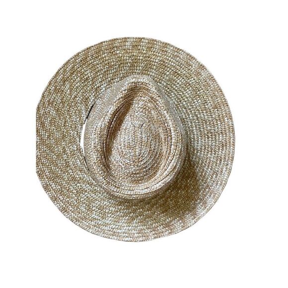 NWOT Women\'s BRIXTON Joanna Panama Straw Hat Sz M main image 4
